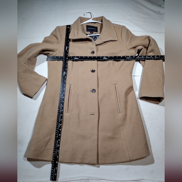 LANDS' END | Women's Button Down Cocoon Car Coat NWOT - Picture 5 of 16